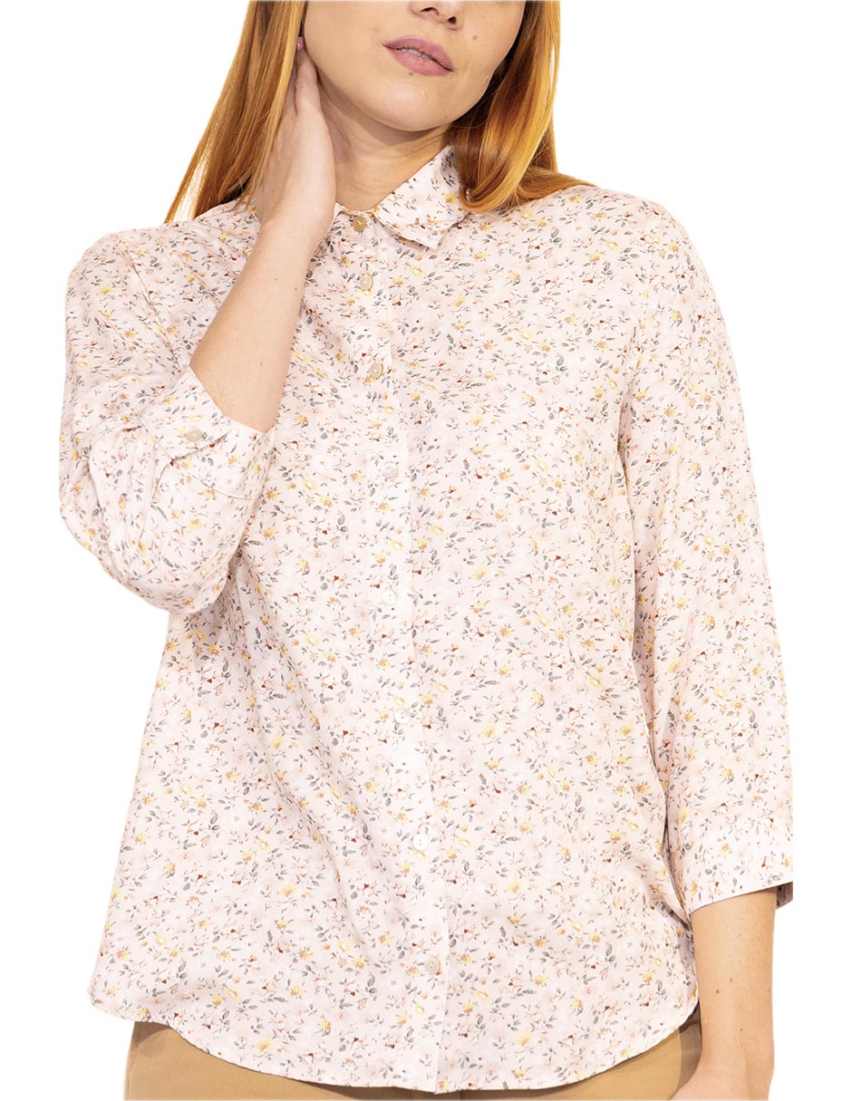 Blusa missy manga 3/4 para mujer 2